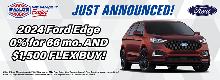 Save on 2024 Ford Edge!