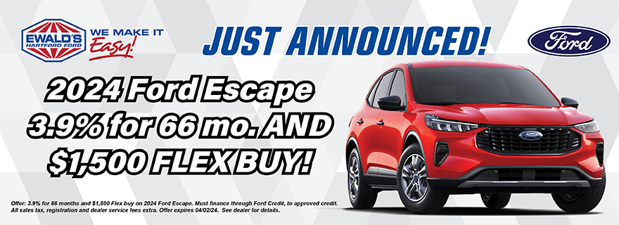 Save on 2024 Ford Escape
